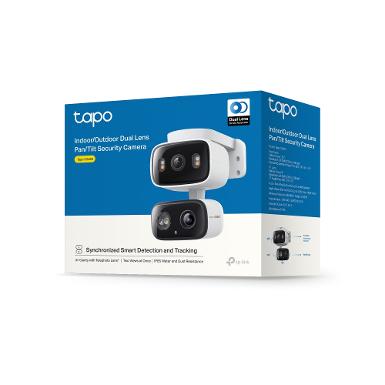 TP-LINK Tapo C246D 6MP Indoor/Outdoor Dual Lens Pan/Tilt Security Camera