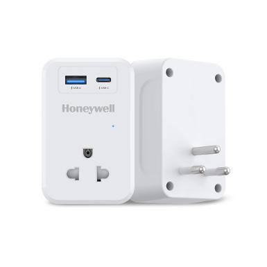 Honeywell Surge Cube with 1xType C with PD & 1xUSB HC000033SRGWHT11UPD20WTH