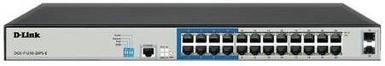 D-LINK DGS-F1210-26PS-E 24-Port Gigabit Smart Managed PoE Switch with 2 SFP Ports