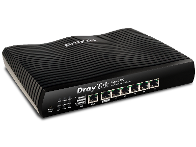 Draytek Vigor2927 Router Load Balance Giagbit, 1 WAN Giagbti, 1 WAN/LAN Gigabit, 5 Lan Gigabit