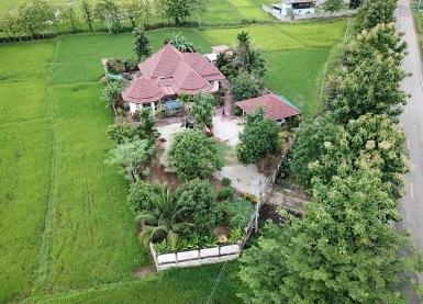 ขายบ้านพร้อมที่ดิน ต.บ้านสาง อ.เมือง จ.พะเยา 1ไร่1งาน77ตรว.