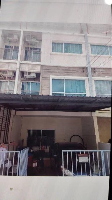 ให้เช่าทาวน์โฮม 3 ชั้น หมู่บ้าน villet city พัฒนาการ38 จดทะเบียน
