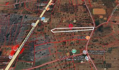 ขายด่วนที่ดินเปล่า เนื้อที่ 16 ไร่ 2 งาน 56 ตร.ว.ต.โพนทอง อ.สีดา