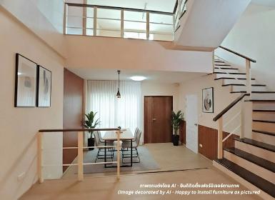BH3883 ให้เช่าทาวน์โฮม 3 ชั้น โครงการ Premium Place เกษตรนวมินทร์
