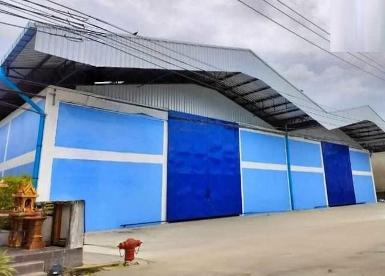 ให้เช่าโกดัง 1,100 ตร.ม. มีออฟฟิศ 2 ชั้น ซอยรุ่งโรจน์ แพรกษา