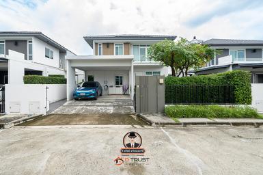 ขายบ้านเดี่ยว มัณฑนา อ่อนนุช-วงแหวน 5 สังคมดี ทำเลเด่น ใกล้เมกะบา