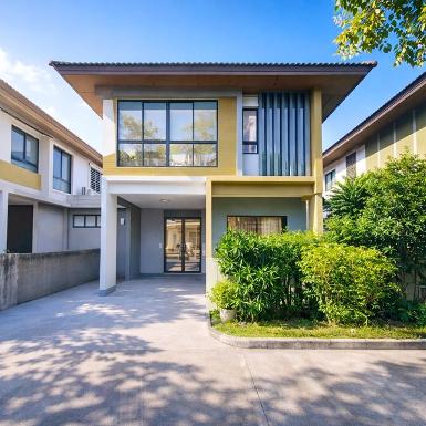 หทัยราษฎร์ 39 เพียง 800 ม.ปัญญาอินทรา บ้านเดี่ยวให้เช่า 2 ชั้น 3