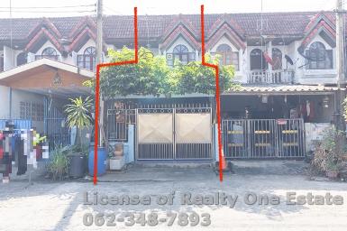 [ขายด่วน] ทาวน์เฮ้าส์แต่งใหม่ หมู่บ้านวังมณี ไร่ขิง-สามพราน ติดถน