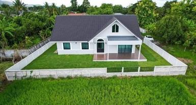 บ้านสวย สันกำแพง ขาย 6 ล้าน #วิวทุ่งนา บรรยากาศดี กว้างขวาง