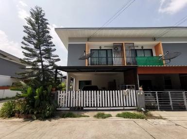  ขาย ทาวน์เฮ้าส์ โครงการ มณีรินทร์ โมเดิร์น โฮม บ่อวิน 