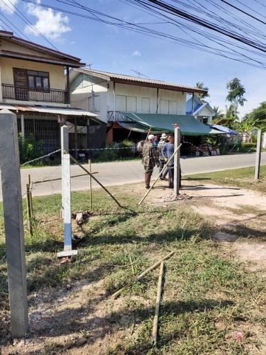 P1915 ขายที่ดิน ซอย 3 ต.พานพร้าว อ.ศรีเชียงใหม่ จ.หนองคาย ถนนริมโ