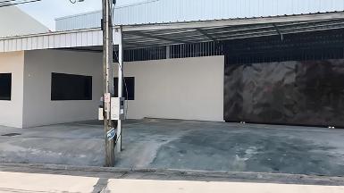 ให้เช่าโกดังเมืองชลบุรี ให้เช่าโกดังใกล้ถนนบายพาส360 ตารางเมตร