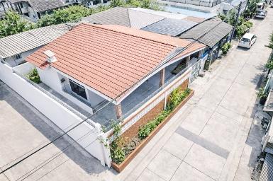 ให้เช่าบ้านชั้นเดียว 5นอน 2 แอร์ BTSเสนานิคม 1.02กม. ม.เกษตร 1.22