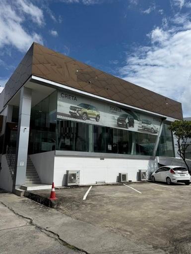 ให้เช่าโชว์รูม 1 ไร่ ทำเลทอง ติดถนนรามอินทรา กม.4 ใกล้ BTS & Food