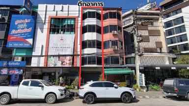 ขายอาคารพาณิชย์ 5 ชั้น ใกล้นิมมาน ใกล้เมญ่า ถนนหลัก พื้นที่ 360 ต