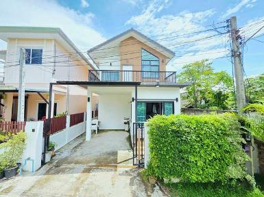 ขายบ้านเดี่ยว 2 ชั้น สันทราย ใกล้ถนนใหญ่เส้นเชียงใหม่-ดอยสะเก็ด