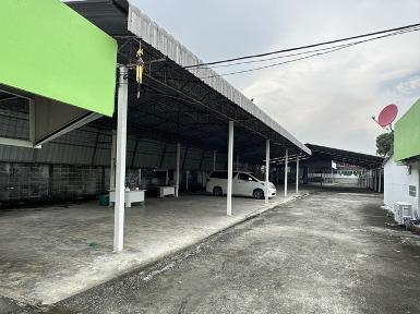 ให้เช่าที่ดินมีออฟฟิศ200ตร.ม.+โรงจอดรถ 1ไร่ อยู่ใกล้สนามบินดอนเม