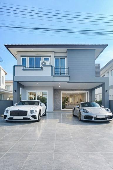 ถูกสุดในโครงการ บางพระ 3 นอน ขายขาดทุน30% ขายบ้านเดี่ยวใหญ่ 2 ชั้