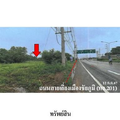 ขายที่ดินว่างเปล่า ต.โพนทอง อ.เมืองชัยภูมิ จังหวัดชัยภูมิ