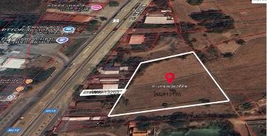 ขายที่ดินติดถนนใหญ่ ทำเลทอง ใจกลางอำเภอสีดา เนื้อที่รวม 5 ไร่ 68 