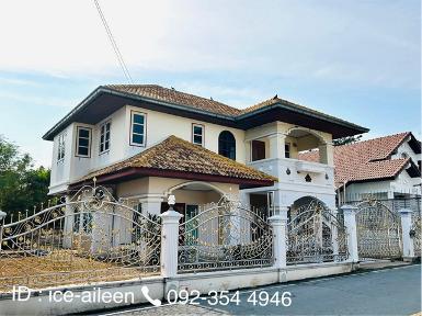 ขายด่วน บ้านเดี่ยว 2 ชั้นหมู่บ้านรามนุช 9 อำเภอสัตหีบ จังหวัดชลบ