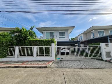 ขายบ้านเดี่ยว หมู่บ้านสัมมากร ชัยพฤกษ์-วงแหวน ถนนบางบัวทอง-บางคูล