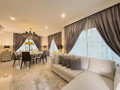 บ้านเดียวหมู่บ้าน The city Ramintra พร้อมเฟอร์นิเจอร์ 4 ห้องนอน 