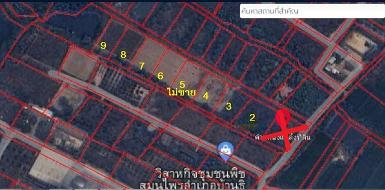 ขายที่ดิน347ว.700,000บ.ถนน น้ำไฟ บ้านสันทราย ต.บ้านธิ ลำพูน