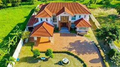 คลองสามวา5นอน ให้เช่าคฤหาสน์ 2 ชั้น ตลาดนิมิตใหม่ 2.1กม. พูลวิลล่