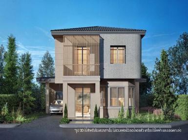 ขายบ้านเดี่ยว 2 ชั้น 78 ตรว. ทองสถิตย์วิลล่า รามอินทรา 34 ใกล้ทาง