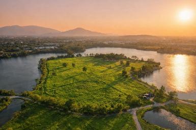 ขายที่ดินชลบุรีราคาถูก สำนักบก ไร่ละ 1.5 ล้าน วิวทะเลสาบ 52 ไร่