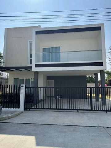 ขายบ้านสุดหรู 7.8 ล้าน ปาล์มวิว #ข่วงสิงห์ พร้อมอยู่ เฟอร์ครบทั้