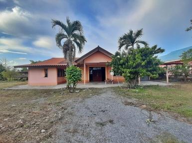 ขาย บ้านพักอาศัยชั้นเดียว บ้านรางพยอม หนองปรือ-เลาขวัญ กาญจนบุรี