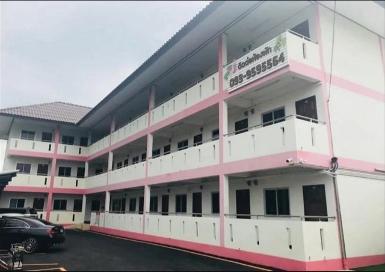 ขายหอพัก 3ชั้น ผู้เช่าเต็มทุกห้อง ถนนบ้านกล้วยไทรน้อย