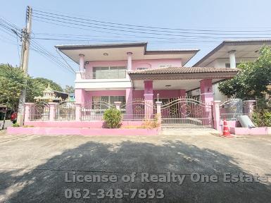 ขายด่วน บ้านเดี่ยวหลังมุม ม.ทรัพย์หมื่นแสน (ปทุมธานี-ลาดหลุมแก้