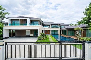 Pool Villa บ้านเดี่ยวระดับคฤหาสน์ ลดค่าเช่า 50% 5นอน บางนา สวนหลว