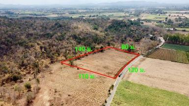 ขายที่ดิน ติดภูเขา กาญจนบุรี 7 ไร่ ( 1 ล้าน )