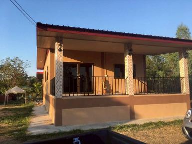 ขายบ้านใหม่พร้อมที่ดิน ติดถนน 1-0-0 ไร่ ตรงข้ามโรงเรียนวัดโนนเห