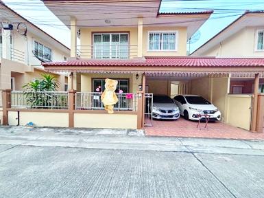 บ้านเดี่ยว 2 ชั้นให้เช่า 3นอน ตลาดบางแก้ว 900 ม. เมกาบางนา 3 กม. 