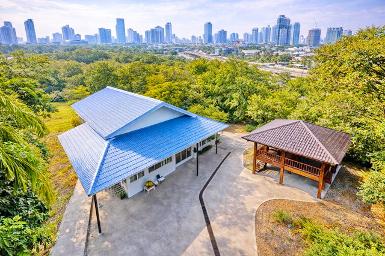 Ice bath Sauna คฤหาสน์ 2 หลัง 1ไร่ BTSอุดมสุข1.6กม. เช่า 2ชั้น 6