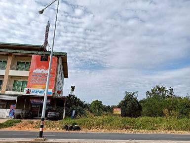 ขายที่ดินราคาถูก 209 วา บ้านม่วง ใกล้สี่แยกบ้านทุ่ม เมืองขอนแก