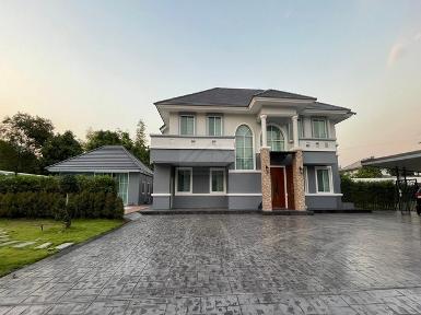 ให้เช่าบ้าน 400 ตรว. 5 นอน บ้านสวนเนรมิตร วัชรพล เพิ่มสิน สระว่าย