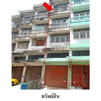 ขายอาคารพาณิชย์ 4 ชั้น เขตบางขุนเทียน ถนน บางขุนเทียน-ชายทะเล