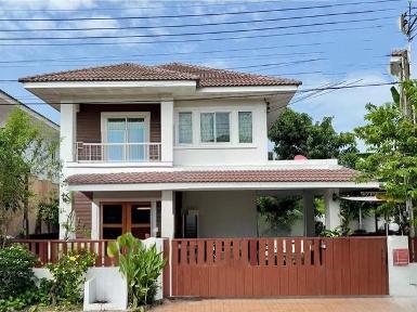 ขายบ้านเดี่ยว 2 ชั้น หลังริม โครงการอยู่ติดถนนหลัก ไร่กล้วย - ศรี