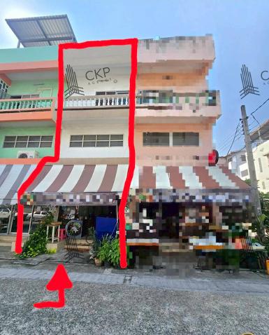 ขาย อาคารพาณิชย์ หมู่บ้านฉัตรนคร ทำเลประเวศ มีผู้เช่าอยู่