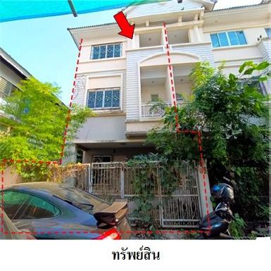 ขายทาวน์เฮ้าส์มือสอง เขตบางกะปิ กรุงเทพฯ โครงการ วิสต้าวิลล์