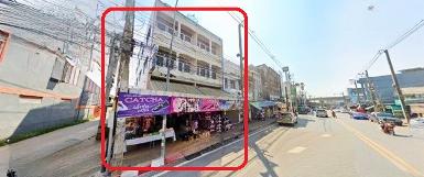 ตลาดถนนคนเดินไนท์ สีคิ้ว 330 ม.Lotus BigC ติดถนนใหญ่ 2 คูหา หัวม