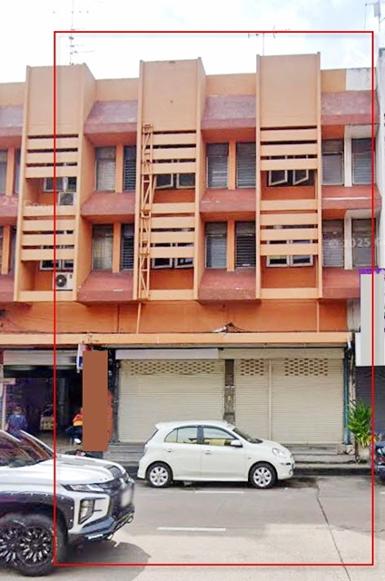 แฮปปี้แลนด์ MRTบางกะปิ 6นอน อาคาร 3ชั้น 2คูหา 38ตร.วา. 450ตร.ม. 