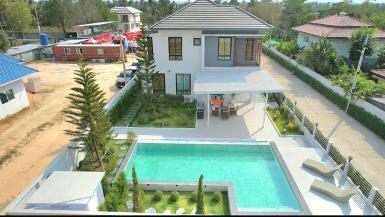 ขายบ้านพลูวิลล่าพัทยา ห้วยใหญ่ ซอย k9 แยกกำนัน บางละมุง ชลบุรี 