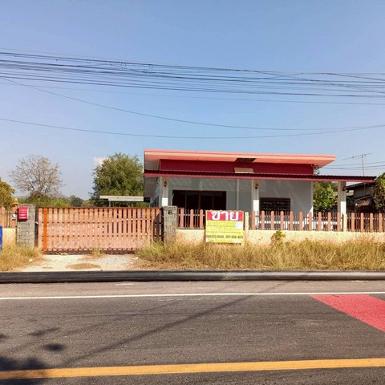 ขายบ้านพร้อมที่ดิน ติดถนน 1-0-46.5 ไร่ ตรงข้ามโรงเรียนวัดโนนเหล็